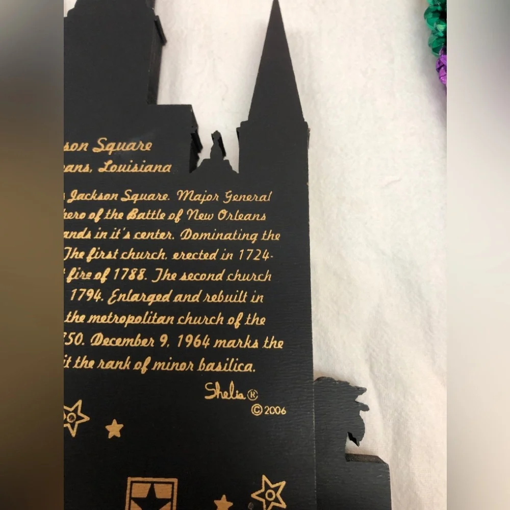 New Orleans, LA., Jackson Square, St. Louis Cathedral Minor Basilica . Souvenir - Picture 8 of 12